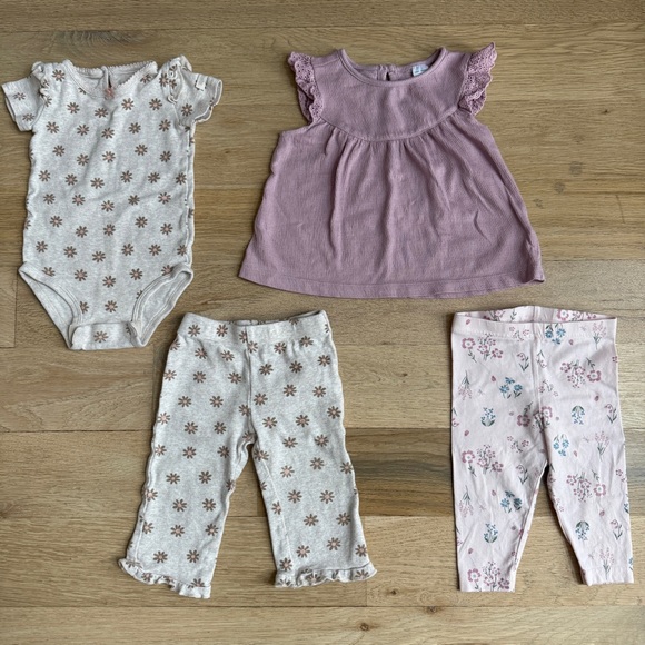 Baby Girl Outfits Matching Top & Bottoms 9 Months - new styles from this season - Picture 1 of 2